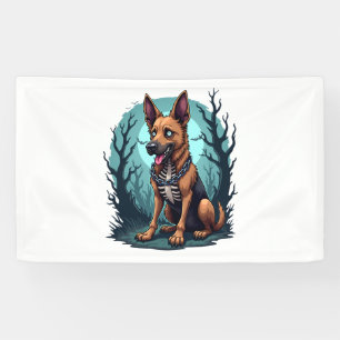Lona Skeleton Shepherd Dog
