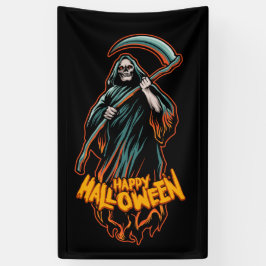 Lona Skull Grim Reaper Halloween