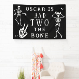 Lona Skull Skeleton Bad to the Bone 2nd Birthday