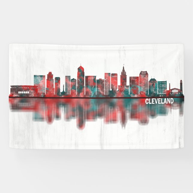 Lona Skyline Cleveland Ohio (Horizontal)