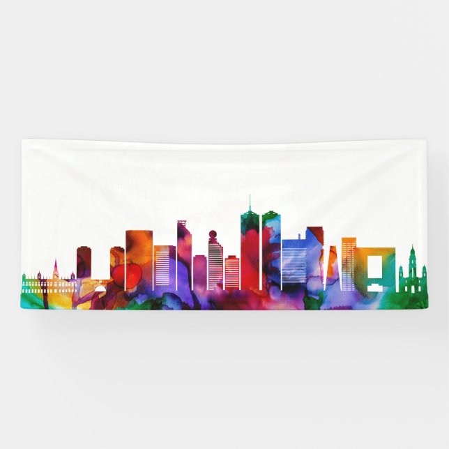Lona Skyline de Caracas (Horizontal)