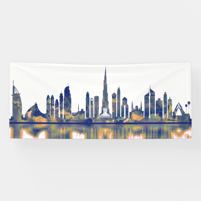 Lona Skyline de Dubai (Horizontal)