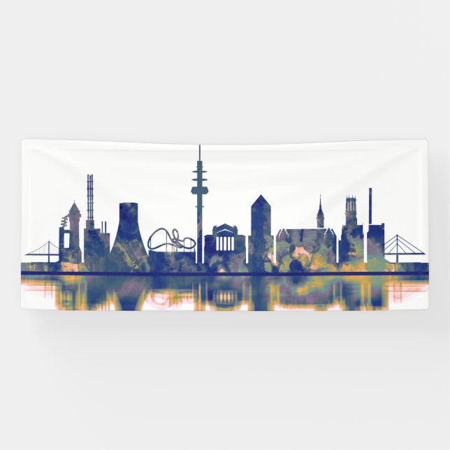 Lona Skyline de Duisburg (Horizontal)