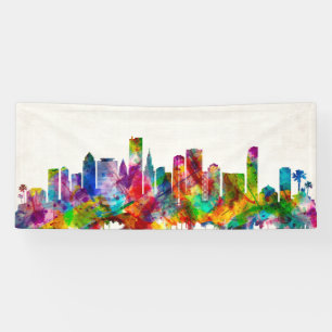 Lona Skyline de Miami Florida