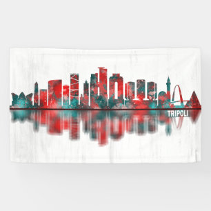 Lona Skyline de Trípoli Libia