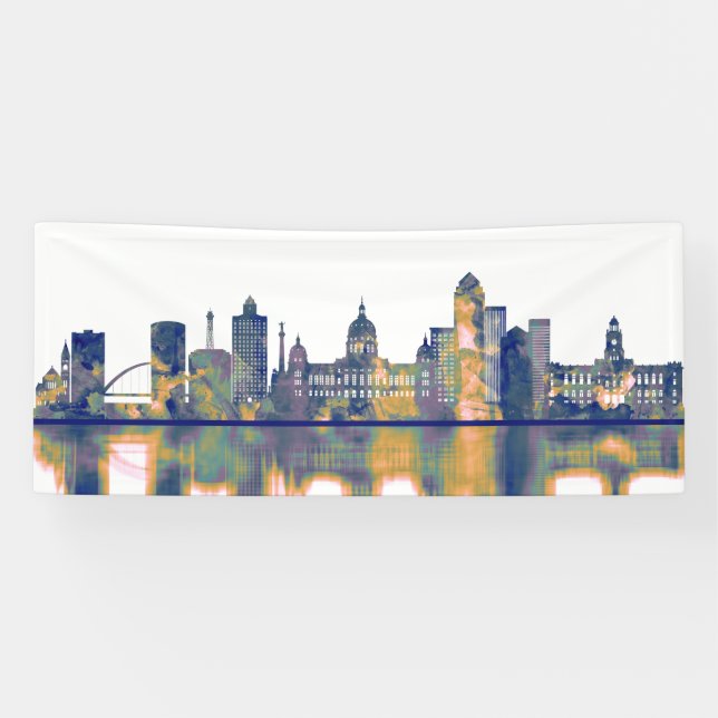Lona Skyline Des Moines (Horizontal)