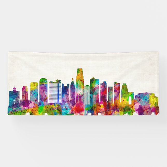 Lona Skyline Missouri de Kansas City (Horizontal)