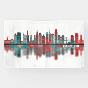 Lona Skyline Philadelphia Pennsylvania