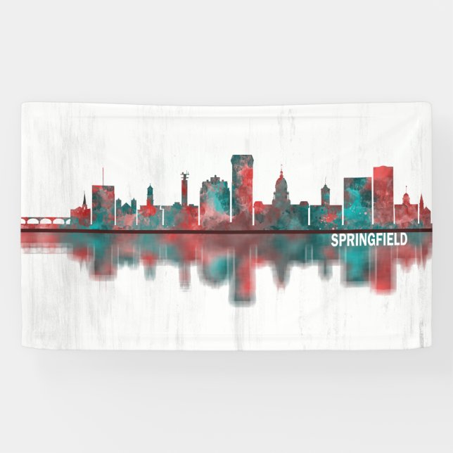 Lona Skyline Springfield Illinois (Horizontal)