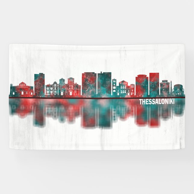 Lona Skyline Thessaloniki Grecia (Horizontal)