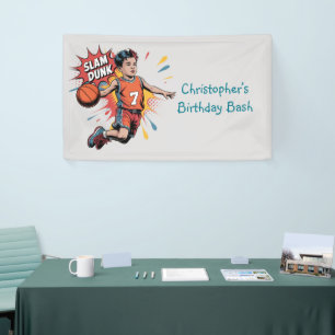 Lona Slam Dunk Boy Birday Bash