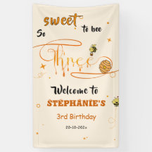 So Sweet To Bee Three Cute Honey Bee 3rd Birthday