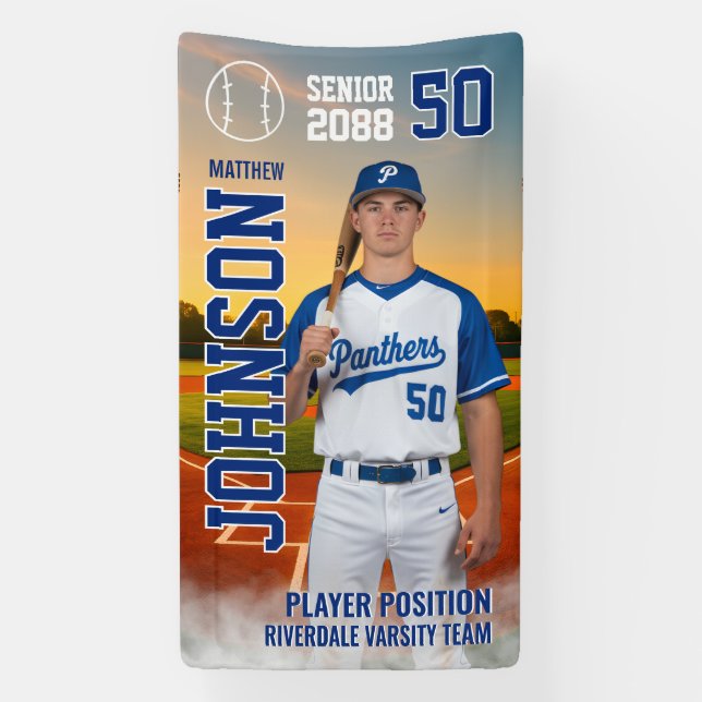 Lona Soccer Team Senior Night Custom Player Photo (Vertical)