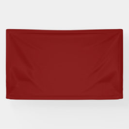 Lona Solid Deep Red Colored