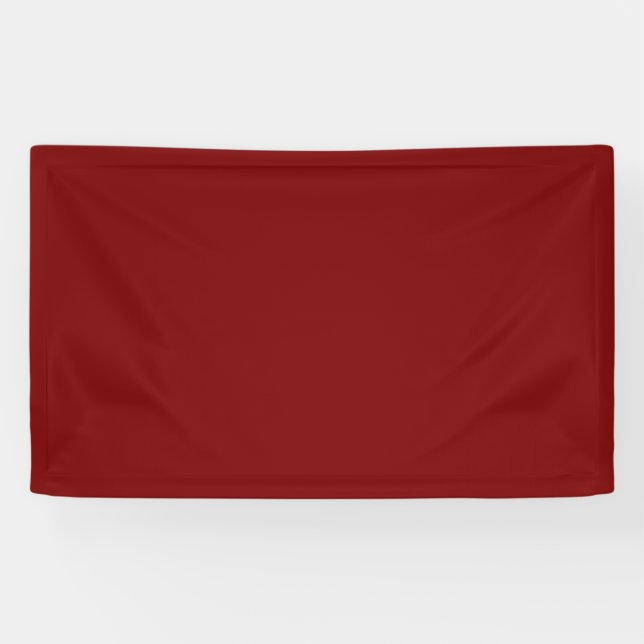 Lona Solid Deep Red Colored (Horizontal)