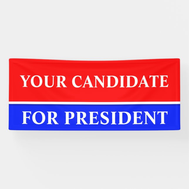 Lona Sólo color fuego rojo y rayas + tu idea (Horizontal)