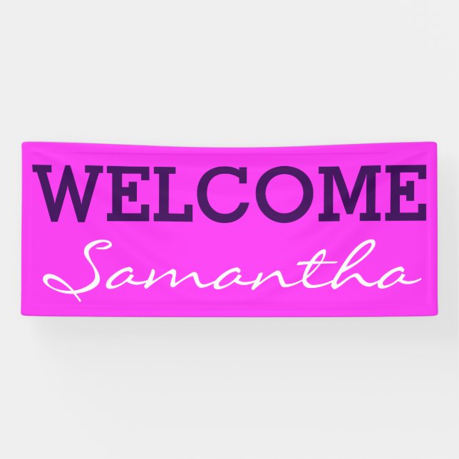 Lona Sólo color y palabras + tus ideas (Horizontal)