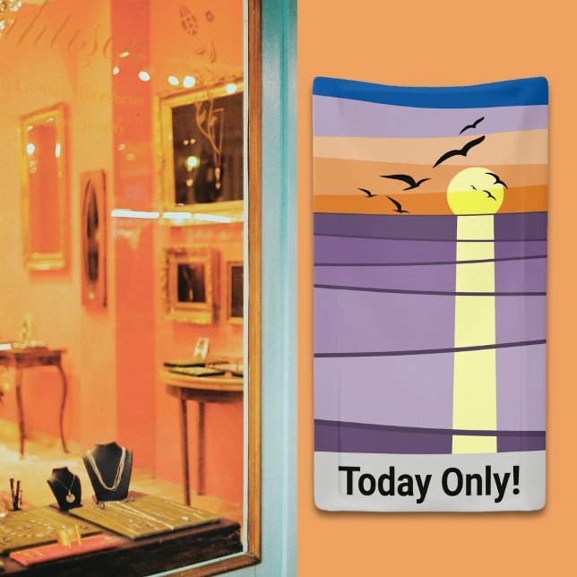 Lona Sólo hoy ・ Evento Retrato (Today Only · Portrait Event Banner)