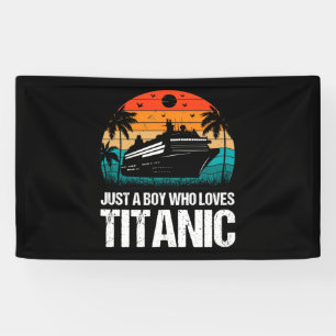 Lona Solo un chico que ama a Titanic dos