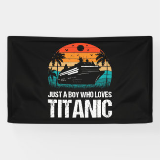 Lona Solo un chico que ama a Titanic dos