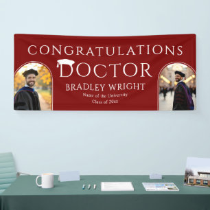Lona Sombrero doctoral de doctorado personalizado Gradu