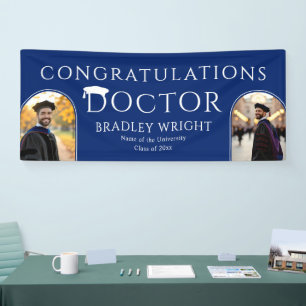 Lona Sombrero doctoral de doctorado personalizado Gradu