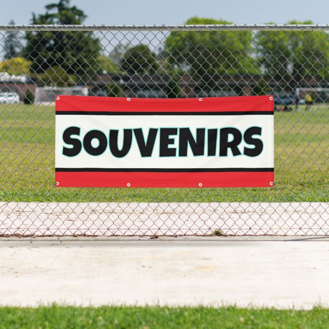 Lona Souvenir Store Banner (In situ)