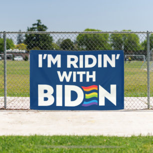 Lona Soy Ridin con Biden 2024 LGBTQ