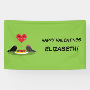 Lona Spaghetti Meatball Romantic Date   Añadir el texto