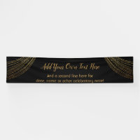 Sparkly Purpurinoso Gold Garland Añadir su propio 