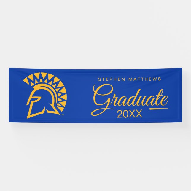 Lona Spartans de San Jose State (Horizontal)