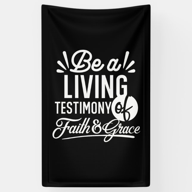 Lona Spiritual Living Testimony Faith and Grace Quote (Vertical)