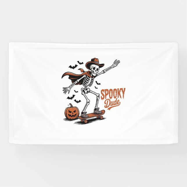 Lona Spooky Dude Spooky Season (Horizontal)