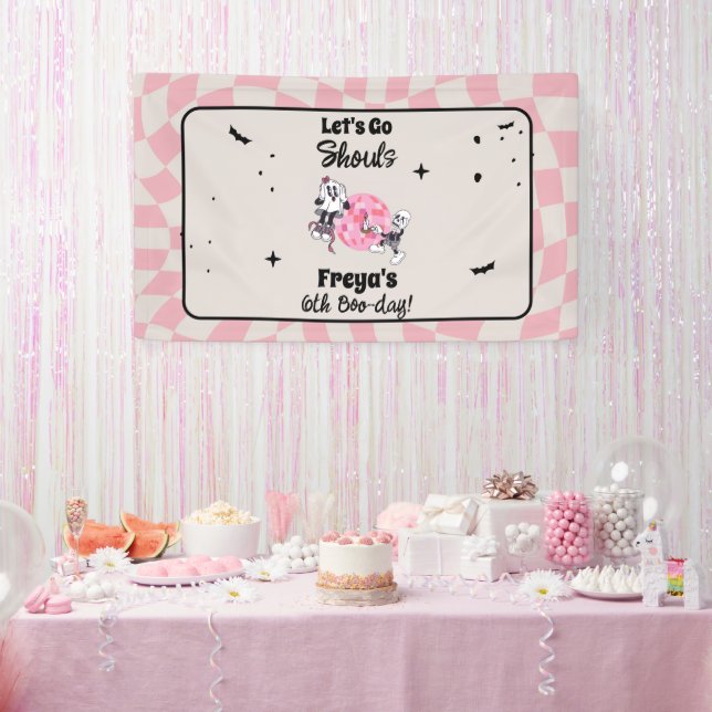 Lona Spooky Ghoul Halloween Any Age Birthday  (Fiesta)