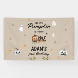 Lona Spooky Little Pumpkin First Birthday