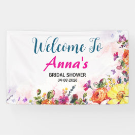 Lona Spring Floral Butterfly Garden Bridal Showers