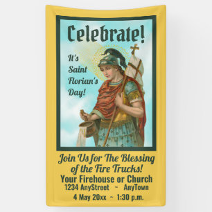 Lona St. Florian con cubo (cielo despejado; M 019)