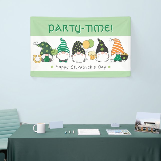 Lona St Patrick's Day party banner (Feria)