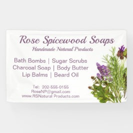 Lona Stand de artesanías de hierbas naturales