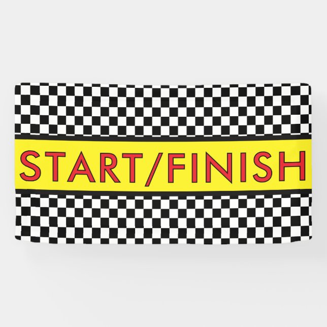 Lona START/ finish Racing running (Horizontal)