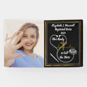 Lona Stethoscope   RN - Está lista para llamar a los di