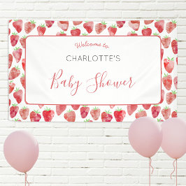 Lona Strawberry Baby Shower