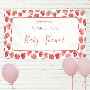 Lona Strawberry Baby Shower