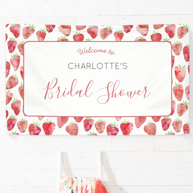 Lona Strawberry Bridal Shower (Subido por el creador)