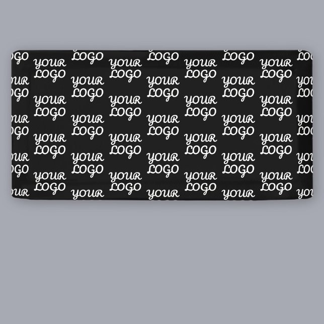 Lona Su logotipo | Patrón de logotipo simple repetitivo (Subido por el creador)