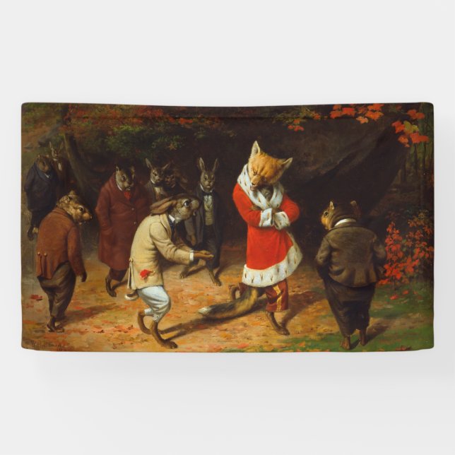 Lona Su Majestad recibe (por William Holbrook Beard) (Horizontal)