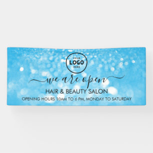 Lona Suministros de Salón de Lujo con Brillo Azul