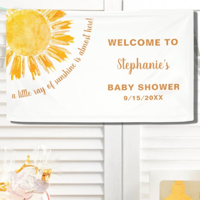 Lona Sunshine Baby Shower (Subido por el creador)