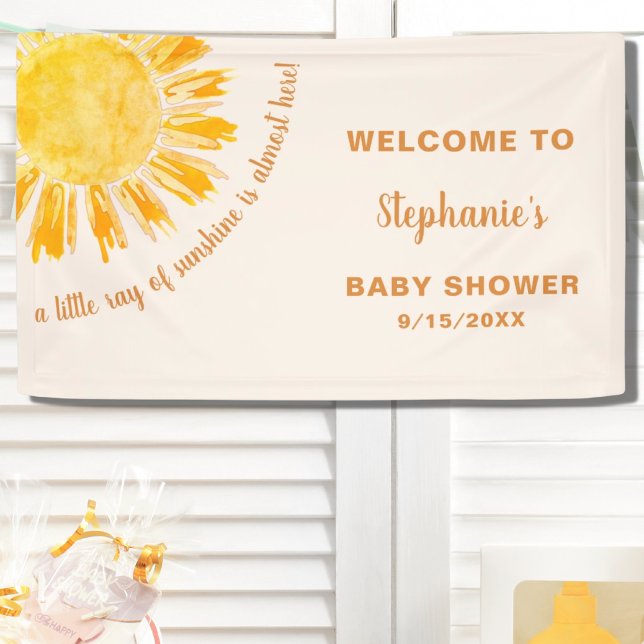 Lona Sunshine Baby Shower (Subido por el creador)