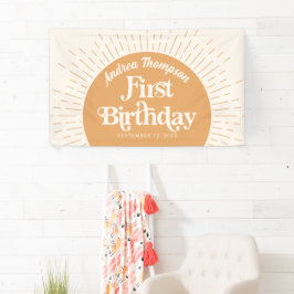 Lona Sunshine Boho Yellow First Birday
